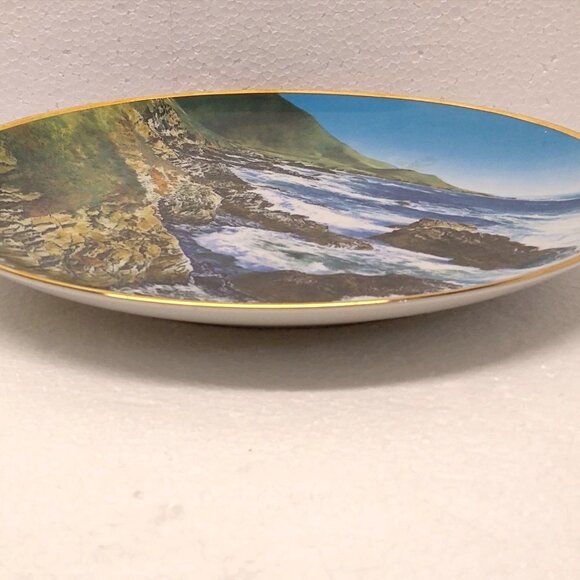 Big Sur Limited Edition Porcelain Collector Plate The Hamilton Collection 1988 - Picture 4 of 5